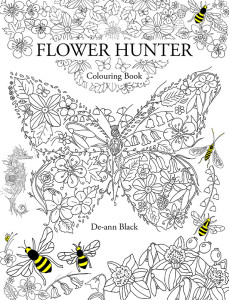 Flower Hunter Colouring Book Cover WEb