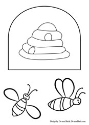 Bee & Hive Pincushion