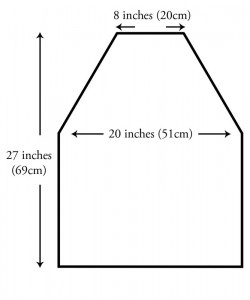 bee apron diagram 1