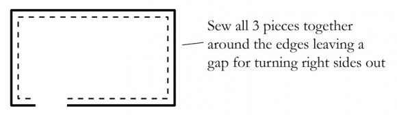 mug rug diagram3