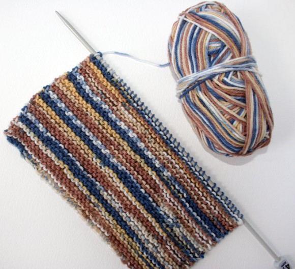 Fair Isle Style Scarf 1