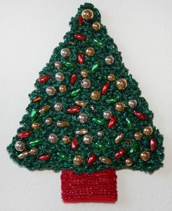 christmas tree brooch 2