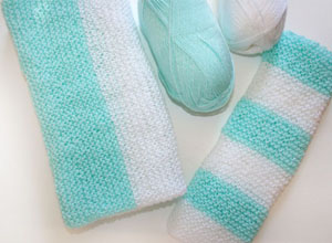 easy knit baby blanket thumb