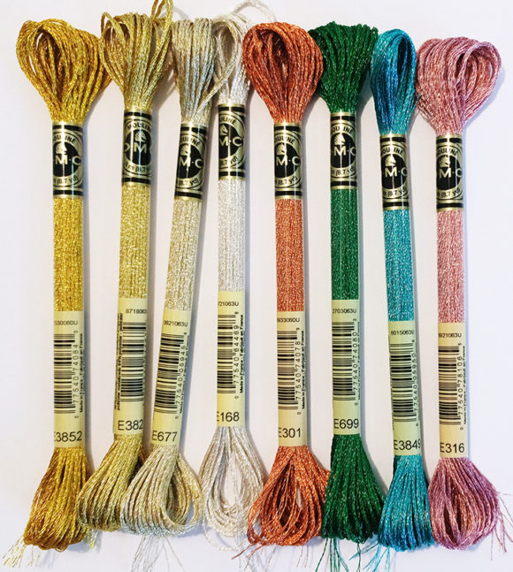 Metallic Embroidery Floss - E316